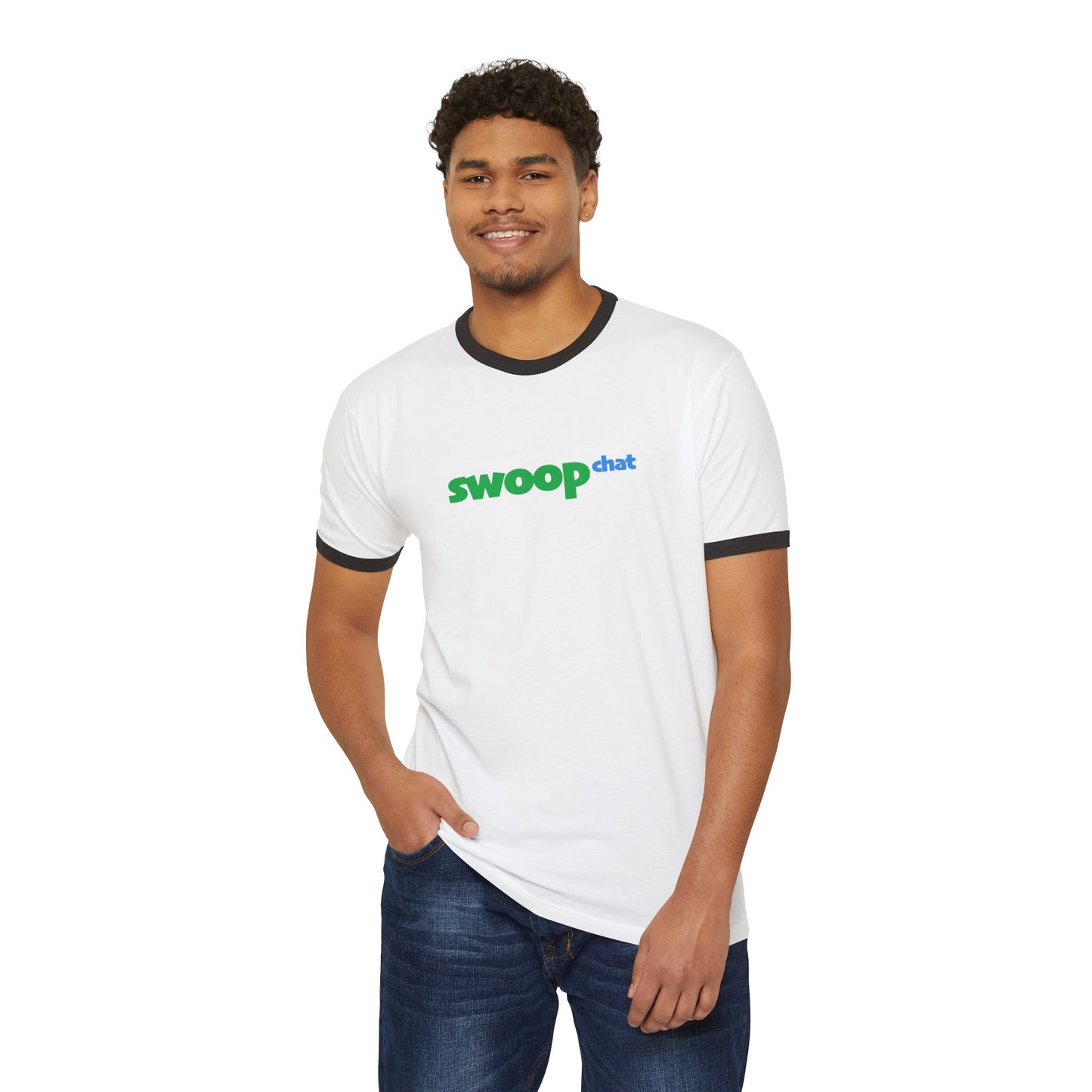 swoopchat ... the ringer t-shirt